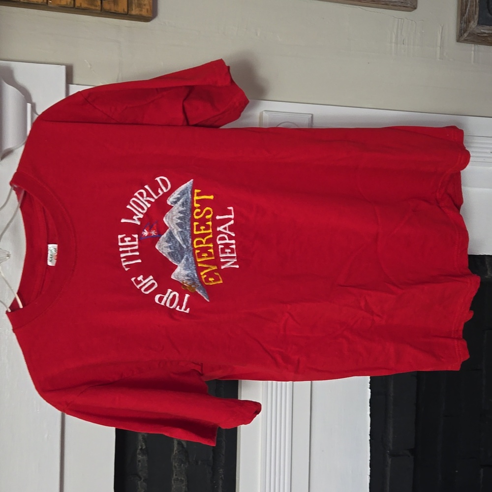 KAPAS Everest Nepal short sleeve T shirt (Made in Nepal)